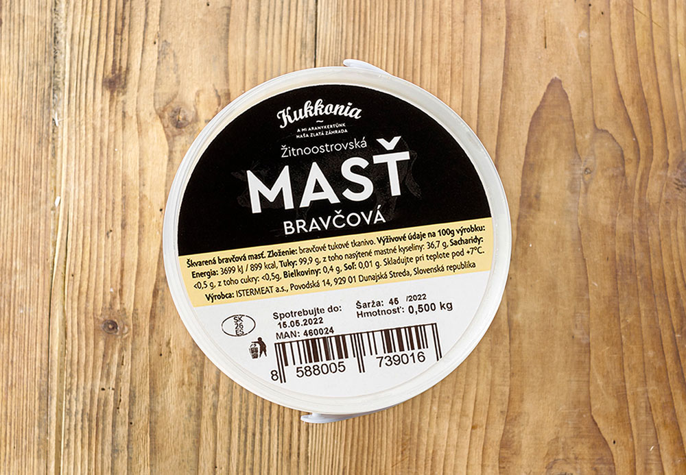 Brav. masť vo vedierku