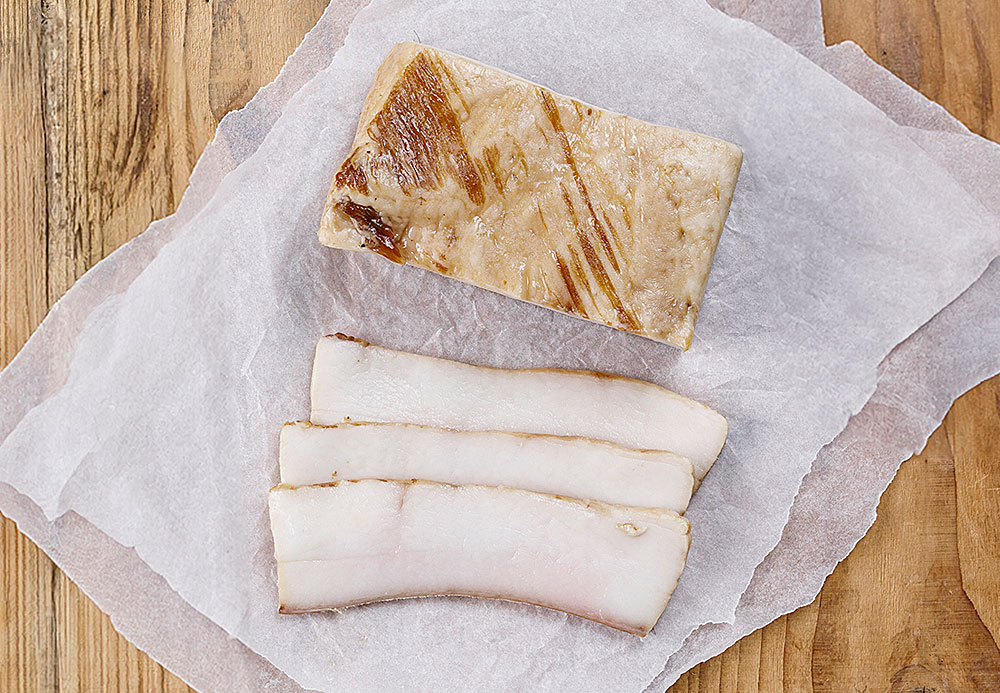 Slanina chrbtová údená z mangalice